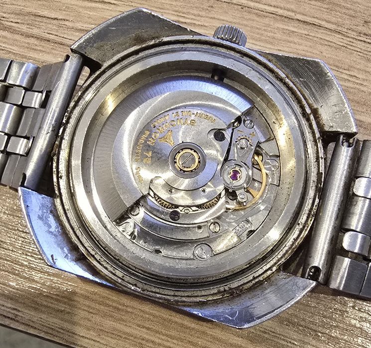 Cyma Automatic 36000 Synchron duży model lata 70
