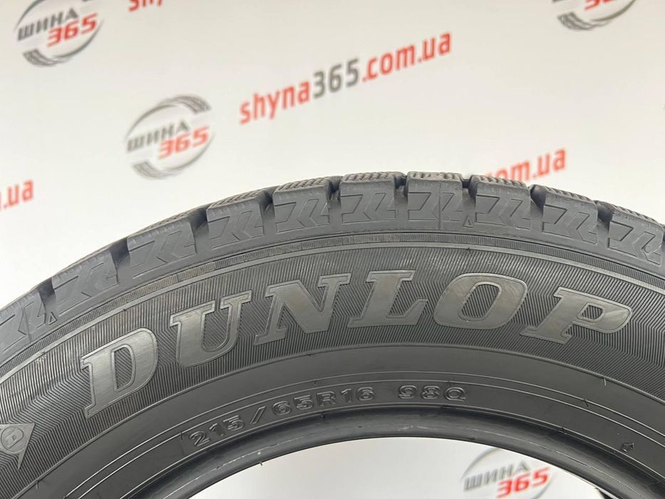 215/65 r16 dunlop winter maxx wm02 8mm шини бу зима