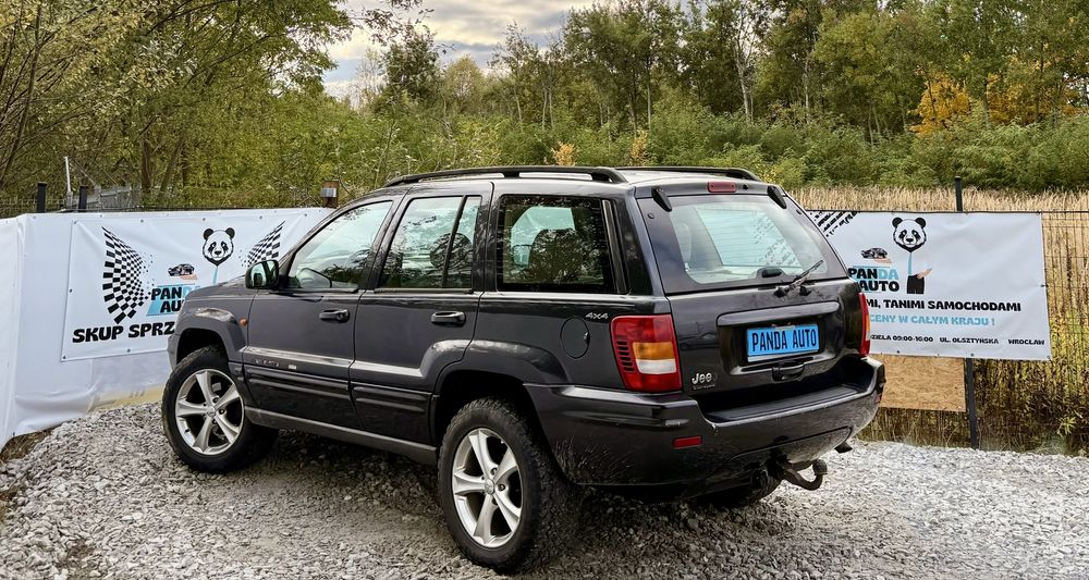 Jeep Grand Cherokee 3.1 TD ~ Automat ~ 4x4 ~ 2003 ~ Klima ~ Hak ~ Alu