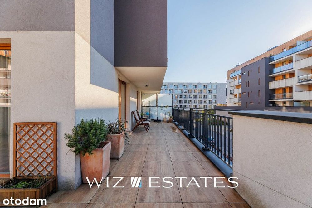 Wyjątkowe 4-pok. 88m2 +taras 76m2, Aleja Pokoju