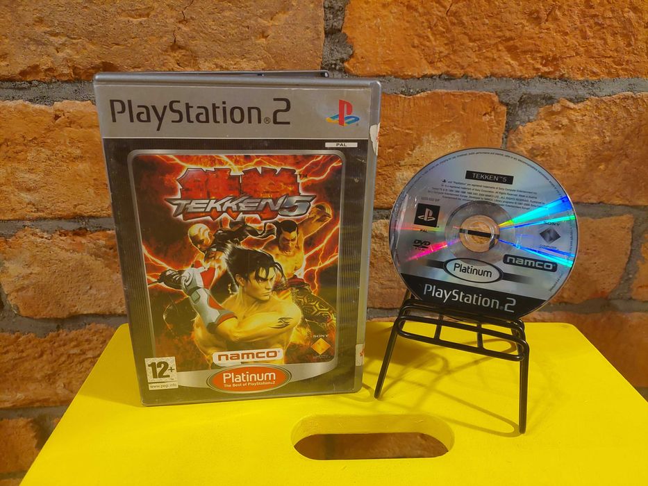Gra Tekken 5 na konsol Sony Playstation 2 PS2 orygin od namco Platinum