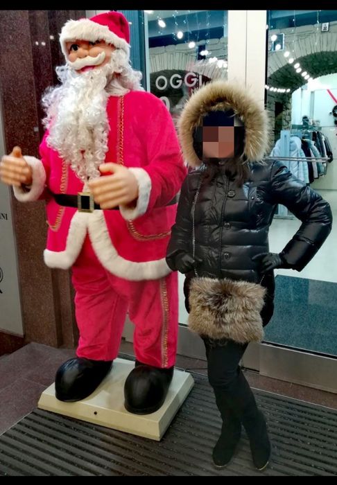 Зимний пуховик монклер