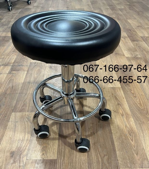 Стул мастера маникюра без спинки ( разные цвета) розница