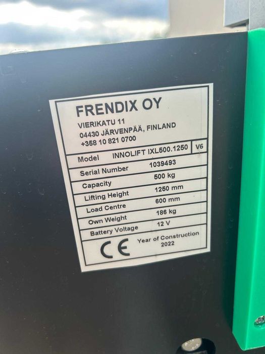 Wózek samozaładowczy innolift FRENDIX