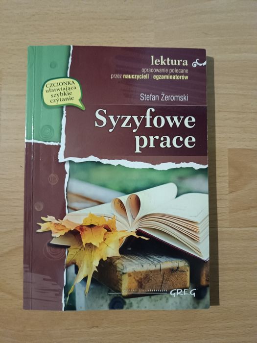 ,,Syzyfowe Prace" lektura z opracowaniem