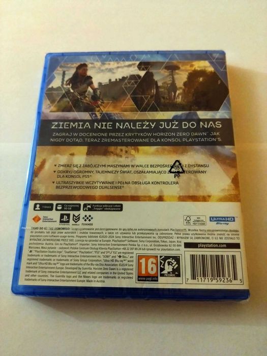 Horizon Zero Dawn Remastered PS5 Sony Playstation 5 NOWA w folii