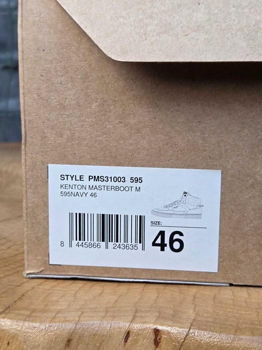 Pepe Jeans Kenton Masterboot granatowe sneakersy high-top EUR 46