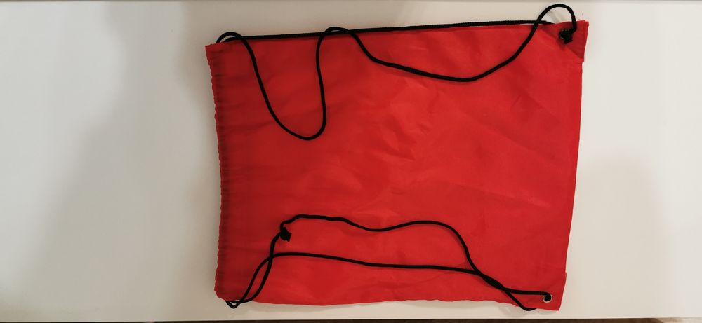 Worek na plecy z logo Bronisz.