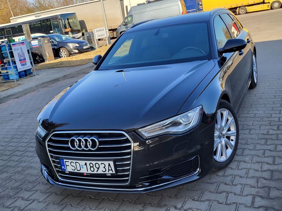 Audi A6 Avant 2015 S-line Kamera Cofania Navi 156 Tys.Km AKTYWNE WYDECHY