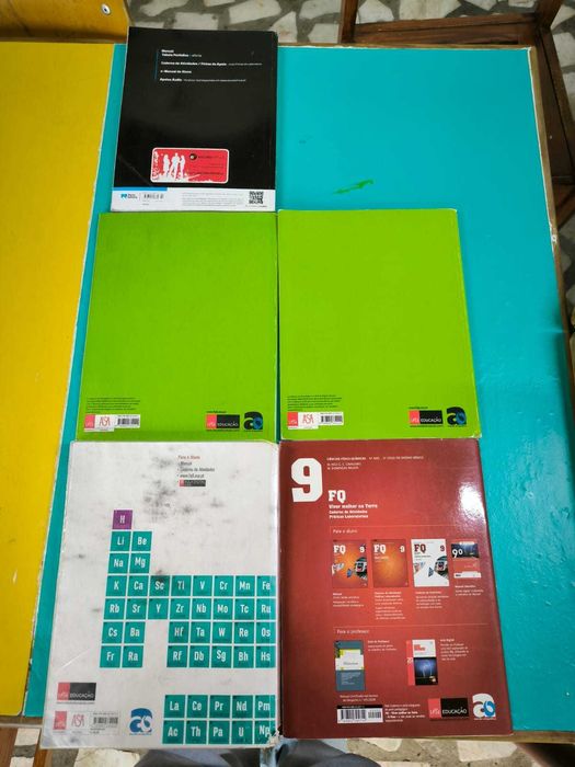 Manuais de Física Química 9º ano