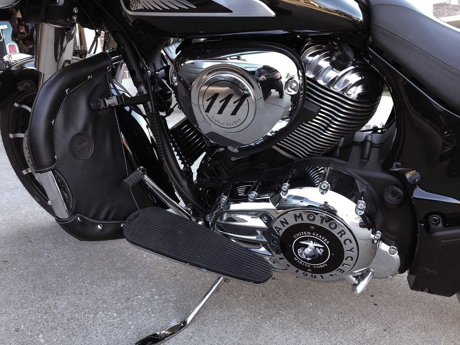 Proteções de Pernas Indian para Crash Bars em Vinyl (pele)