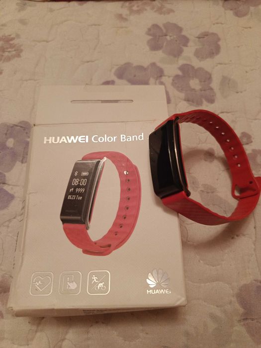 Smartwatch Huawei color band A2 czerwony