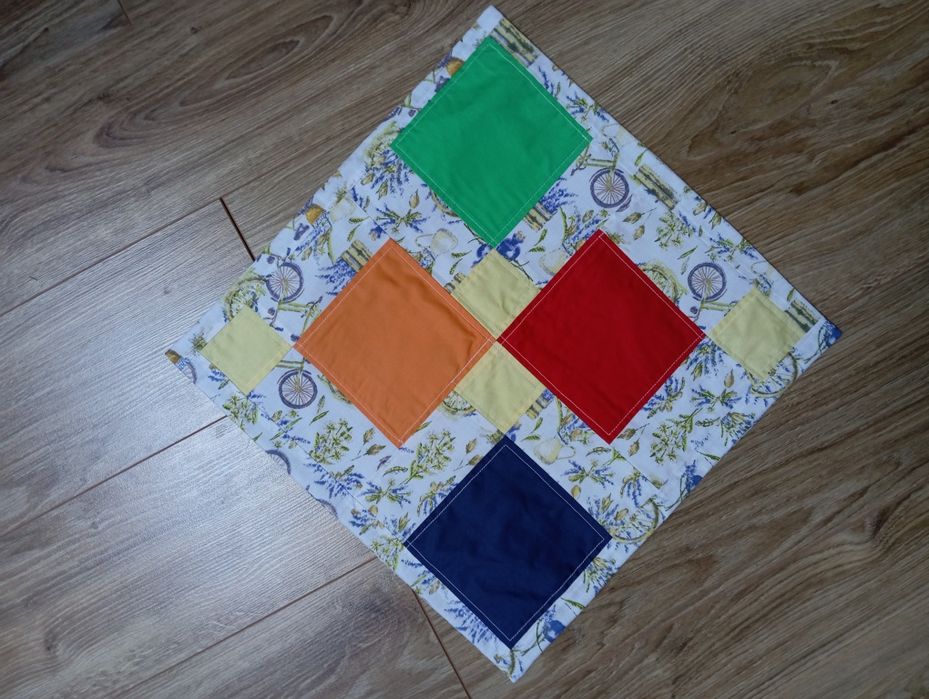 Poszewka patchwork handmade