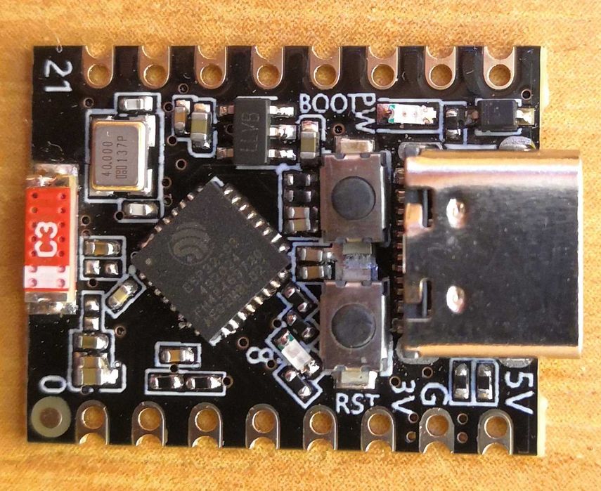 ESP32-C3 supermini moduł WiFi 160MHz NodeMCU BLE 5.0 Arduino Platformi