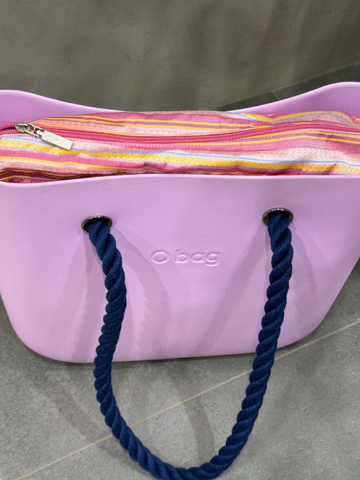 Torebka O bag w kolorze fiołkowym/liliowym
