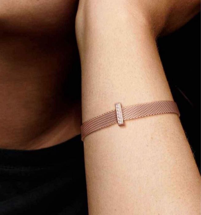 Pandora - Clip Brilhantes Rose Gold