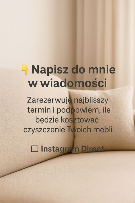 Czyszczenie mebli tapicerowanych