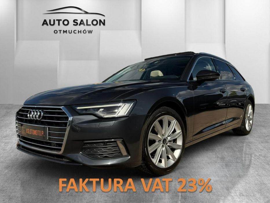 Audi A6 Avant 2 X PANORAMA skóra FUL LED kamera grzane fotele head up el.klapa hak