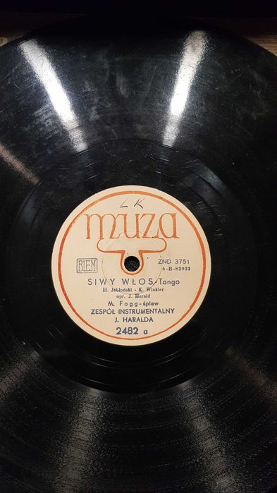 płyty szelakowe winylowe