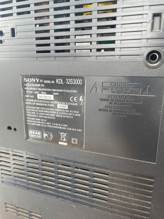 SONY TV usada sem comando