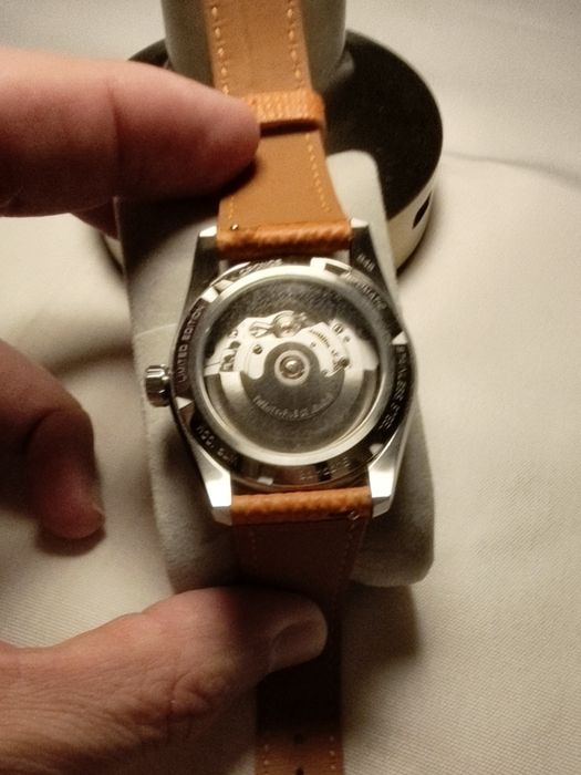 Relógio automático CRONOS seiko c mov pt5000 36mm