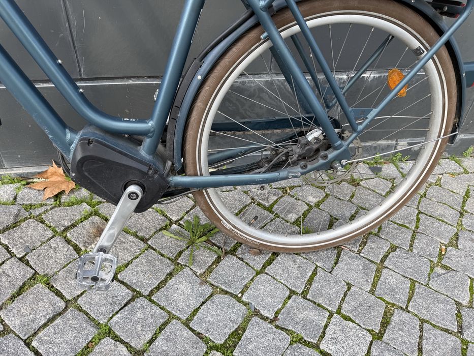 Bicicleta elétrica com GPS anti-roubo + motor central | Elops 920E