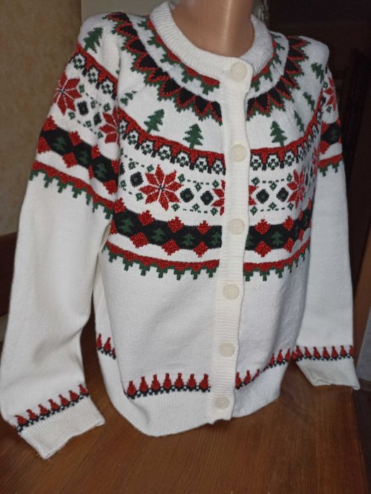 Милий Різдвяний светр - найкращий подарунок на Новий рік та Різдво L