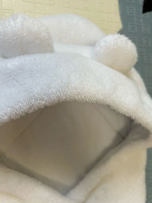 Плюшевий теплий конвертик .