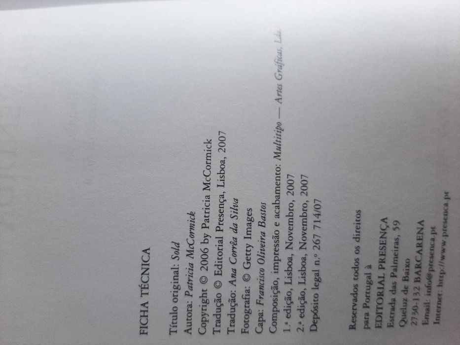 Tenho 13 Anos, Fui Vendida de Patricia McCormick
