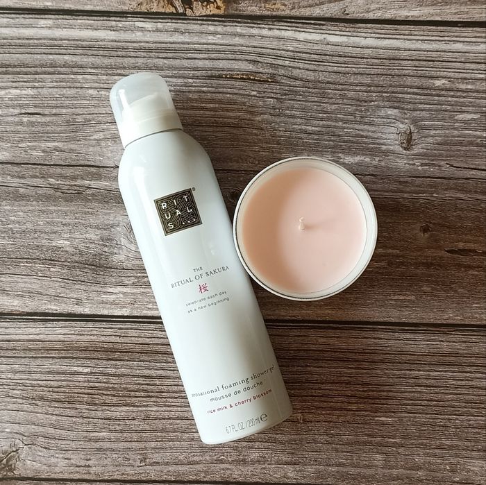 Свічка, набір Rituals Sakura