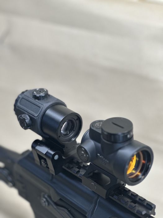 Коллиматор с Магнифером Trijicon Eotech на АК