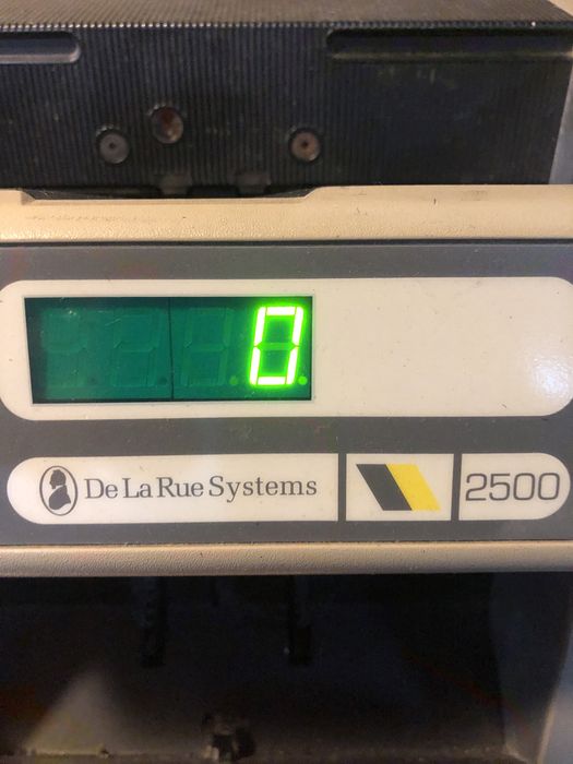 Maquina de contar notas