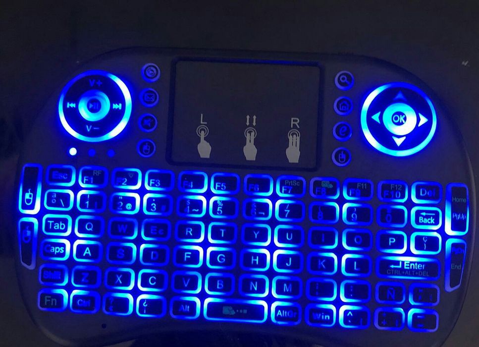 Mini RGB Keyboard for Smart TV, Android Box, Laptops, etc.64286530266881122