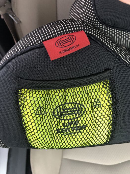 Сертифіковане дитяче автокрісло HEYNER,  бустер, Isofix