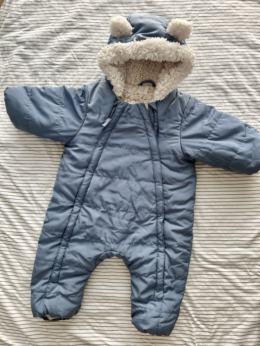 Zimowy kombinezon dla noworodka H&M rozm 62