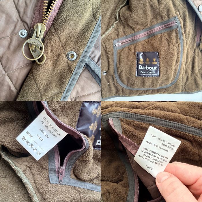 Стьогане пальто Barbour Polar Quilts, розмір M, вінтаж 2005.