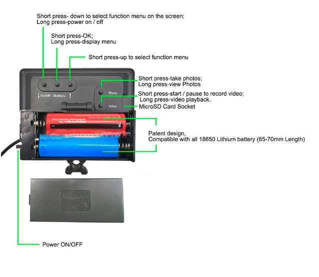 Waterproof Monocular for Telescopic Sight with Screen and Night Vision64298370779523122