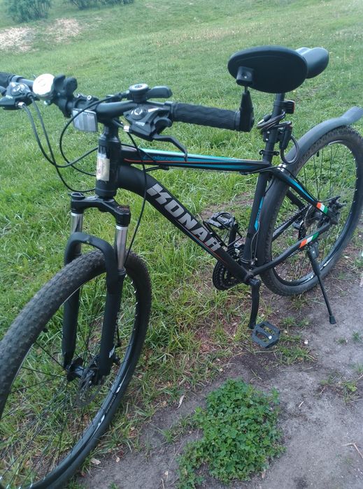 Велосипед б/у в хорошем состоянии,алюминиевая рама ,дис.тор.29.