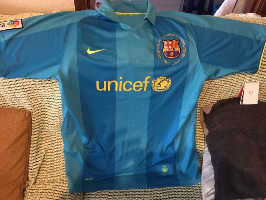 Camisola FC Barcelona 2007 edição comemorativa NOVA