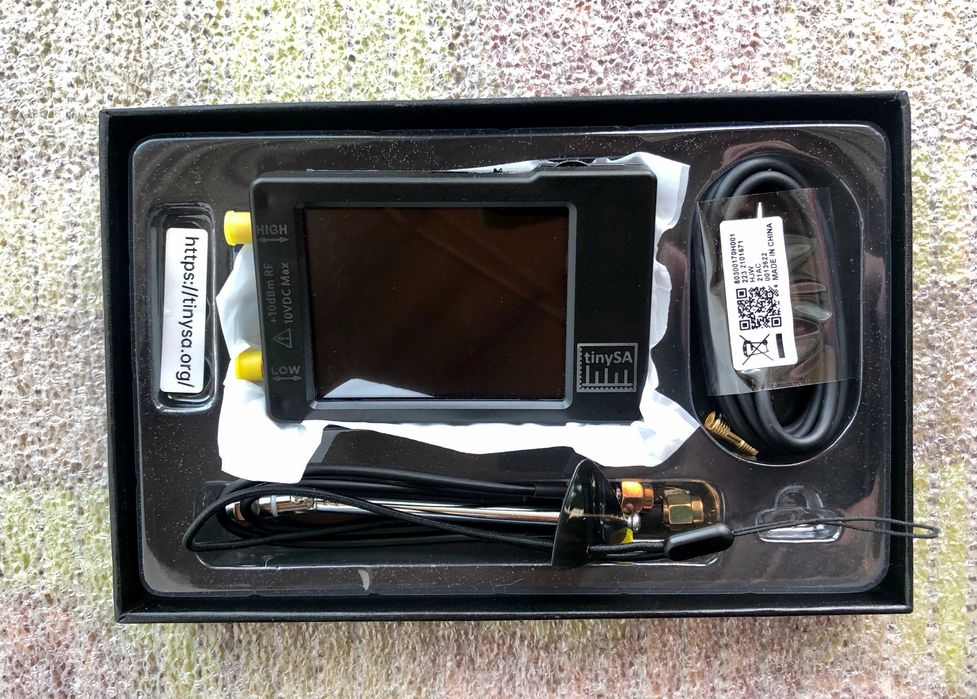 Аналізатор спектра Tiny SA 2.8", 100 кГц-960 МГц, новий, прошивка ЗСУ