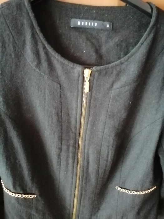 Kurtka mohito wg mnie wełna z podszewka rozmiar 36