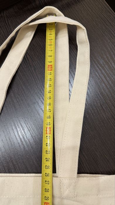 Еко сумка з бавовни, шопер 35*41, 220г/кв.м