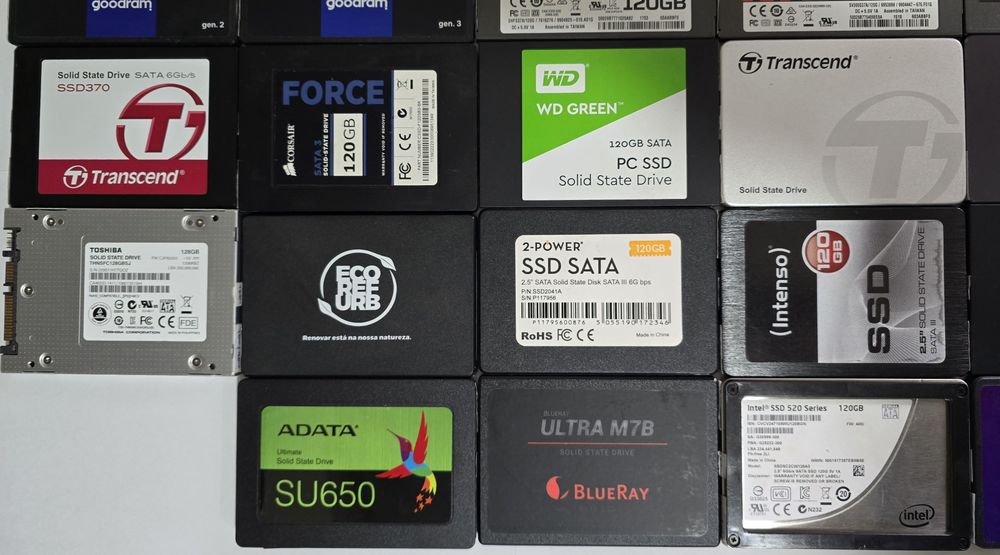 Ssd 120 GB (Várias Marcas)