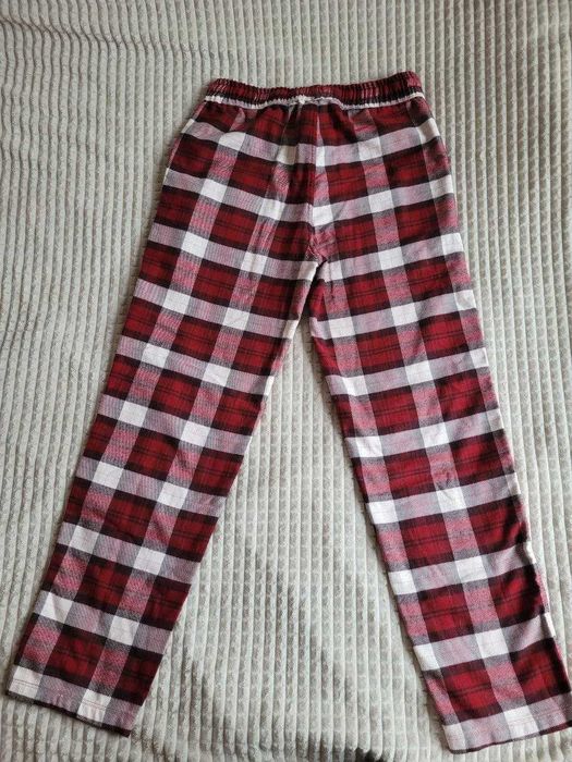 Piżama męska flanelowa w kratę