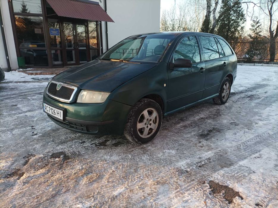 Шкода фабія 1,4 газ бензин