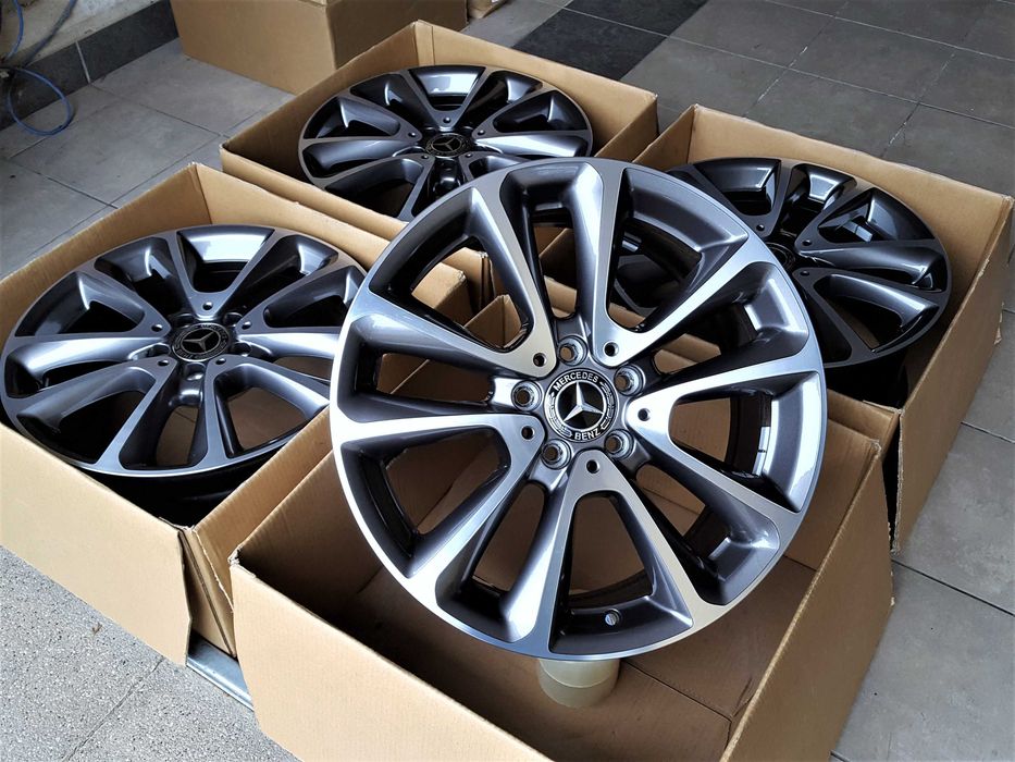 Alufelgi 18 5x112 Mercedes dwie szerokości C E S V CLK ML Vito 879#