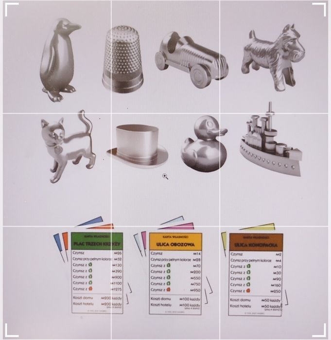 Oryginalna Gra Monopoly Classic + Naparstek