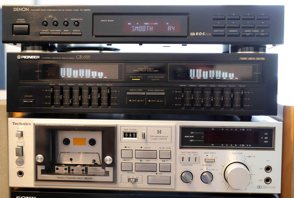 Pioneer GR-555 Equalizador Gráfico Digital