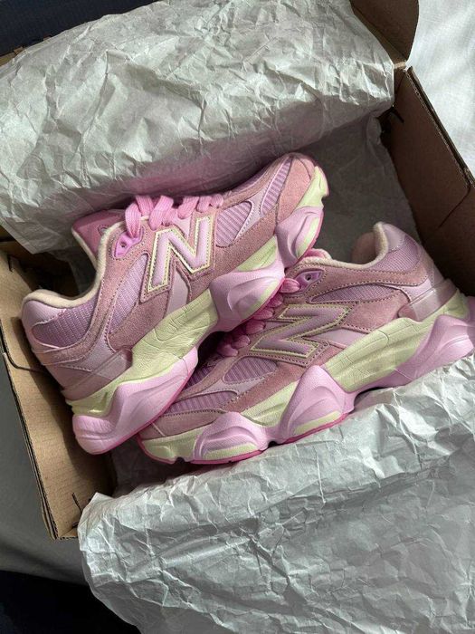 New Balance 9060 Pink термо, ню беланс 9060 зима, нб 9060 термо