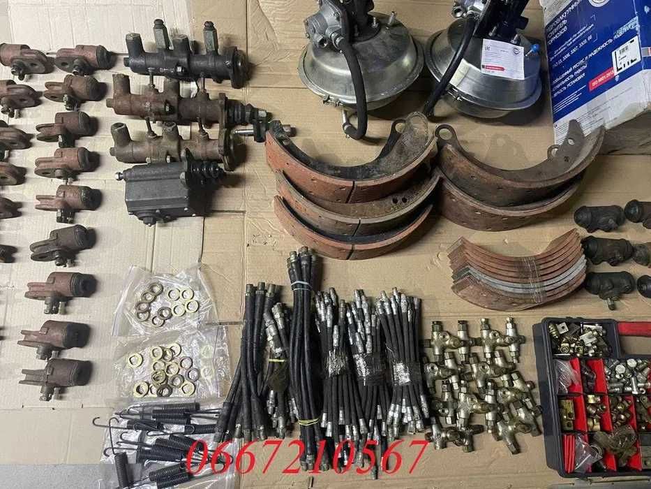 Запчастини тормозної системи Газ 53, Газ 66, Газ 3307, Газ 51, Газ 52